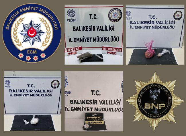 Balıkesir'da Narkotik Çalışması 