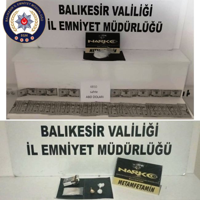 Balıkesir'de Narkotik Çalışması 